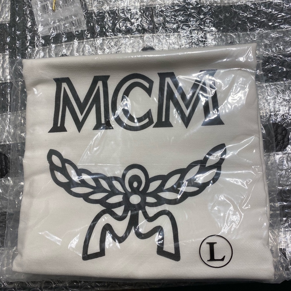 💕MCM Spot Viseto Medium Tote Bag NWT - Picture 7 of 14